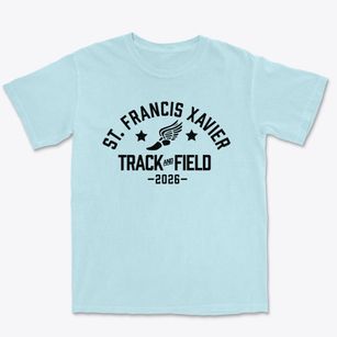 St. Francis Xavier School Track and Field Premium Heavyweight T-shirt