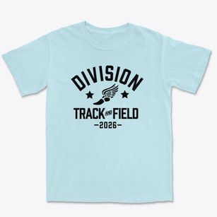 Levittown Division High School Track and Field Premium Heavyweight T-shirt