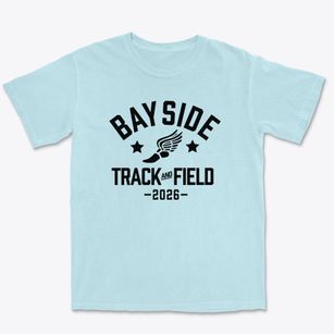 Bayside High School Track and Field Premium Heavyweight T-shirt