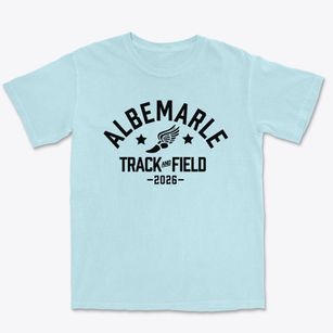 Albemarle Middle School Track and Field Premium Heavyweight T-shirt