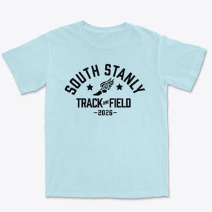 South Stanly Middle School Track and Field Premium Heavyweight T-shirt