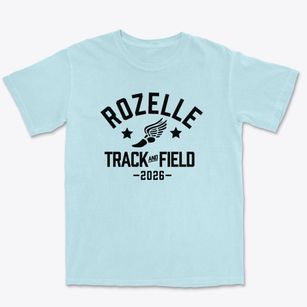 Rozelle Elementary School Track and Field Premium Heavyweight T-shirt