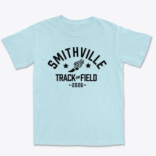 Smithville Middle School Track and Field Premium Heavyweight T-shirt