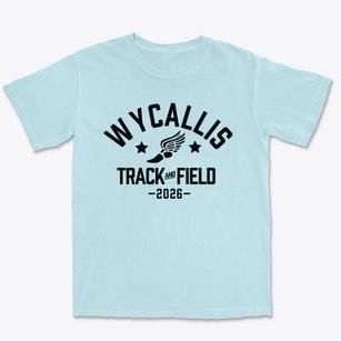 Wycallis Elementary School Track and Field Premium Heavyweight T-shirt