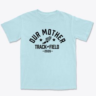 Our Mother Of Consolation School Track and Field Premium Heavyweight T-shirt