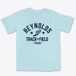 Reynolds Elementary School Track and Field Premium Heavyweight T-shirt