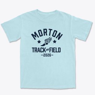 Morton High School Track and Field Premium Heavyweight T-shirt