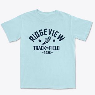 Ridgeview Christian School Track and Field Premium Heavyweight T-shirt