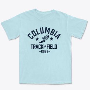 Columbia Elementary School Track and Field Premium Heavyweight T-shirt