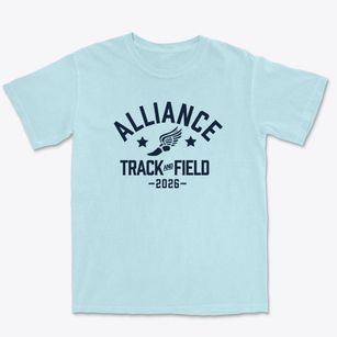 Alliance Christian School Track and Field Premium Heavyweight T-shirt