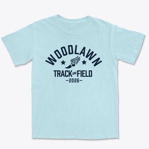 Woodlawn Elementary School Track and Field Premium Heavyweight T-shirt