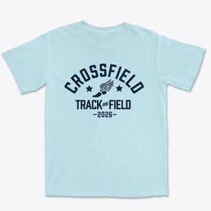 Crossfield Elementary School Track and Field Premium Heavyweight T-shirt