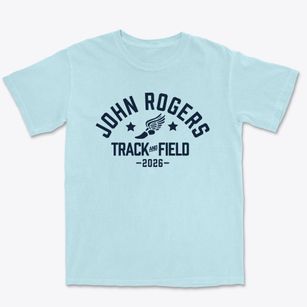 John Rogers Elementary School Track and Field Premium Heavyweight T-shirt