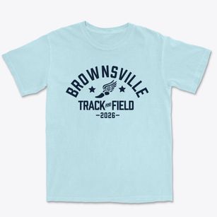 Brownsville Elementary School Track and Field Premium Heavyweight T-shirt
