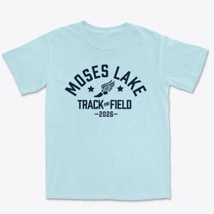 Moses Lake Christian Academy Track and Field Premium Heavyweight T-shirt