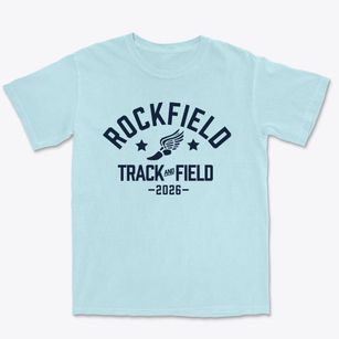 Rockfield Elementary School Track and Field Premium Heavyweight T-shirt