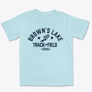 Brown's Lake Aquaducks Track and Field Premium Heavyweight T-shirt