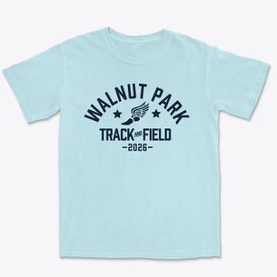 Walnut Park Elementary School Track and Field Premium Heavyweight T-shirt