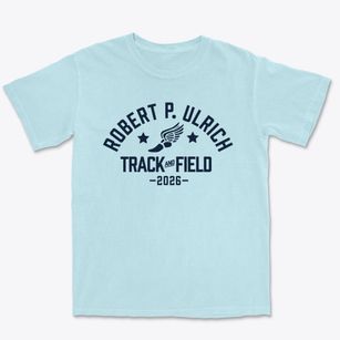 Robert P. Ulrich Elementary School Track and Field Premium Heavyweight T-shirt