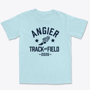 Angier Elementary School Track and Field Premium Heavyweight T-shirt