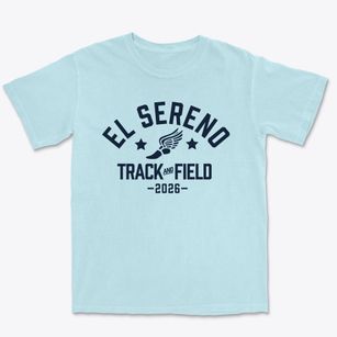 El Sereno Middle School Track and Field Premium Heavyweight T-shirt