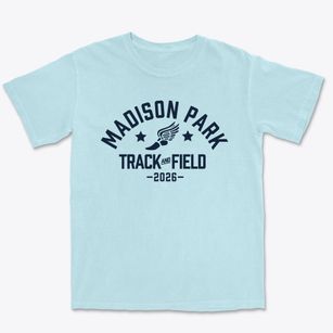 Madison Park Academy Track and Field Premium Heavyweight T-shirt