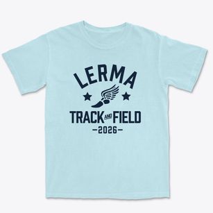 Lerma Christian Academy Track and Field Premium Heavyweight T-shirt