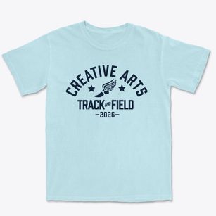 Creative Arts Charter School Track and Field Premium Heavyweight T-shirt