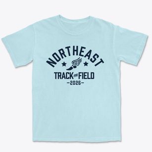 Northeast Elementary School Track and Field Premium Heavyweight T-shirt