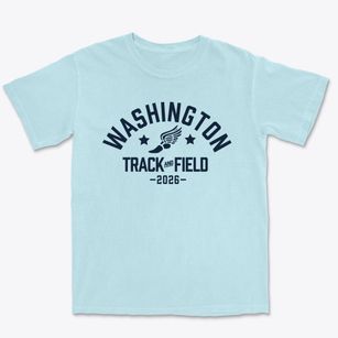 Washington Science Tech Magnet School Track and Field Premium Heavyweight T-shirt