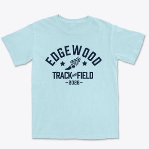 Edgewood Elementary School Track and Field Premium Heavyweight T-shirt