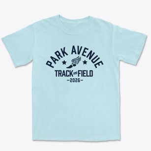 Park Avenue Elementary School Track and Field Premium Heavyweight T-shirt