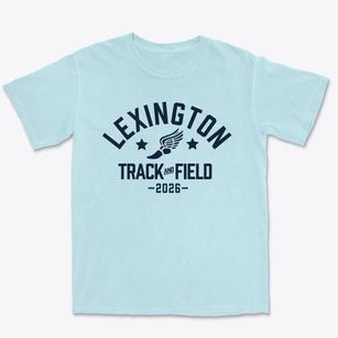 Lexington Middle School Track and Field Premium Heavyweight T-shirt