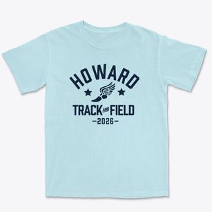Howard High School Track and Field Premium Heavyweight T-shirt