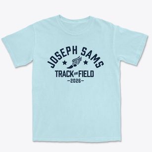 The Joseph Sams School Track and Field Premium Heavyweight T-shirt