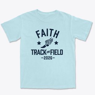 Faith Tabernacle Christian School Track and Field Premium Heavyweight T-shirt