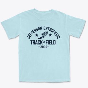 Jefferson Orthopedic School Track and Field Premium Heavyweight T-shirt