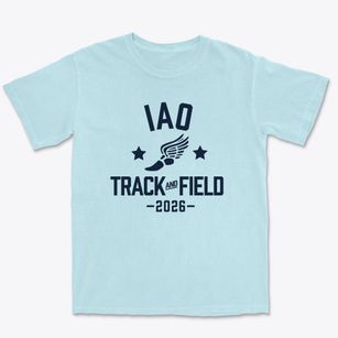 Iao Intermediate School Track and Field Premium Heavyweight T-shirt