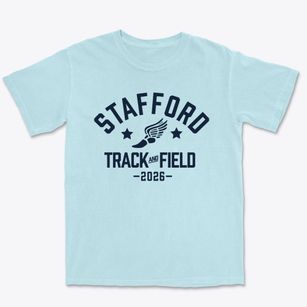 Stafford Elementary School Track and Field Premium Heavyweight T-shirt
