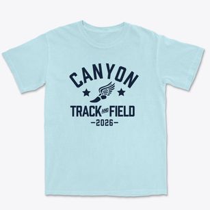 Canyon Elementary School Track and Field Premium Heavyweight T-shirt