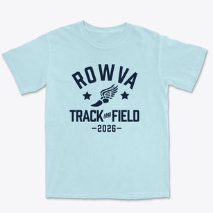 Rowva High School Track and Field Premium Heavyweight T-shirt