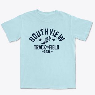 Southview Elementary School Track and Field Premium Heavyweight T-shirt