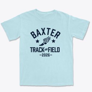 Baxter Elementary School Track and Field Premium Heavyweight T-shirt