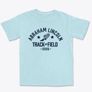 Abraham Lincoln Elementary School Track and Field Premium Heavyweight T-shirt