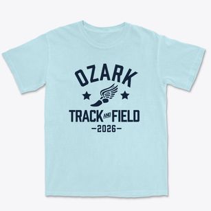 Ozark High School Track and Field Premium Heavyweight T-shirt