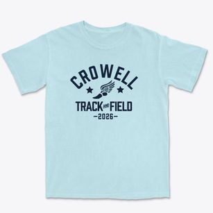 Crowell Elementary School Track and Field Premium Heavyweight T-shirt
