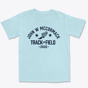 John W Mccormack Middle School Track and Field Premium Heavyweight T-shirt
