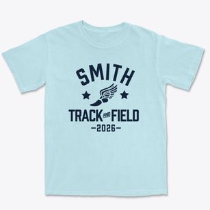 Smith Elementary School Track and Field Premium Heavyweight T-shirt