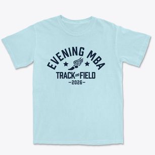 Evening Mba Association Track and Field Premium Heavyweight T-shirt