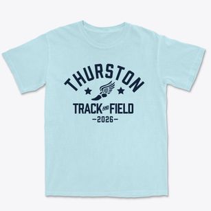 Thurston Elementary School Track and Field Premium Heavyweight T-shirt